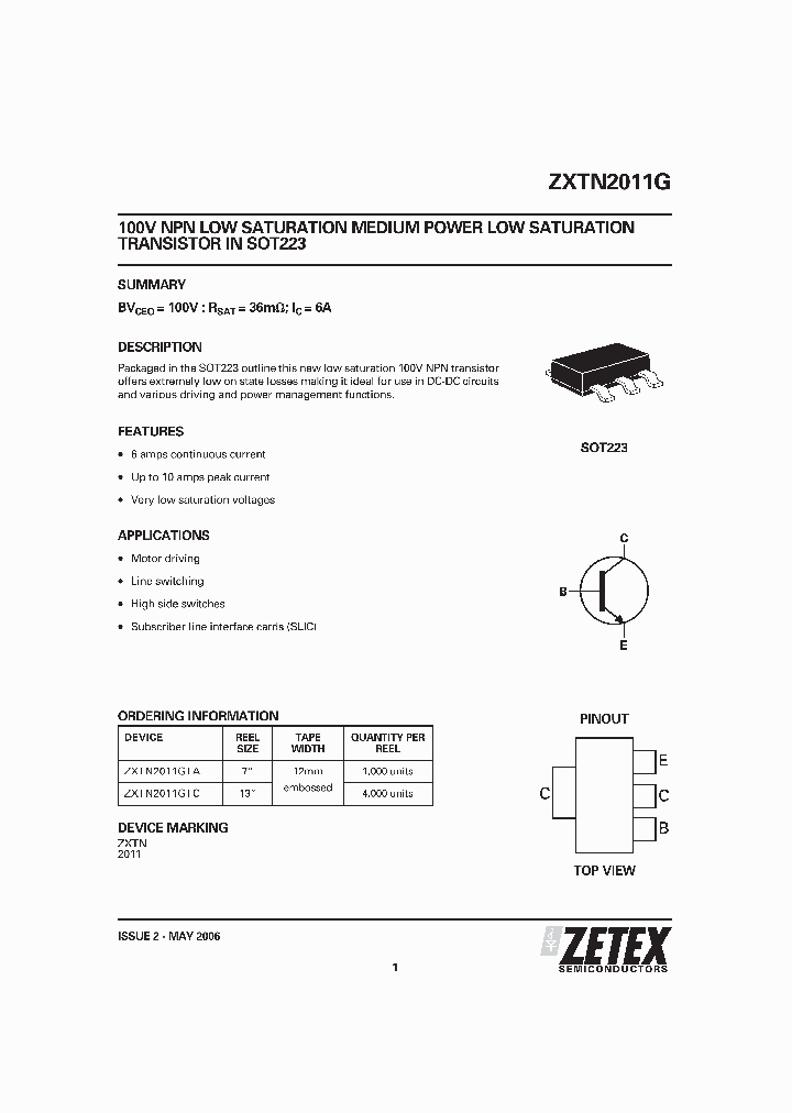 ZXTN2011G06_1340016.PDF Datasheet