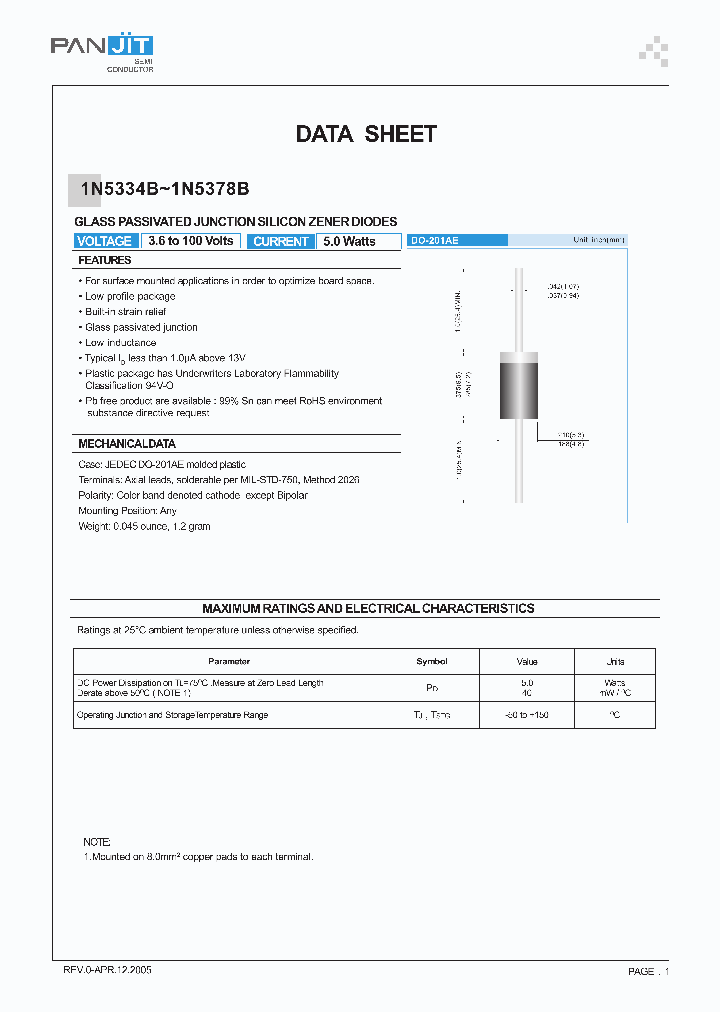 1N5342B_4145258.PDF Datasheet