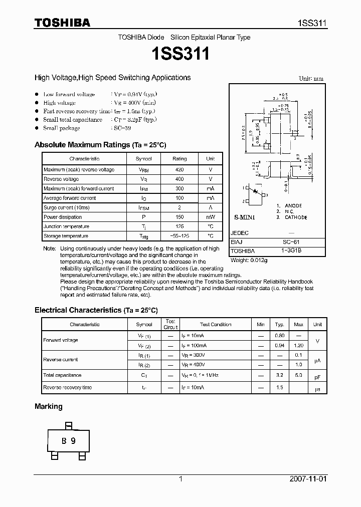 1SS31107_4107514.PDF Datasheet