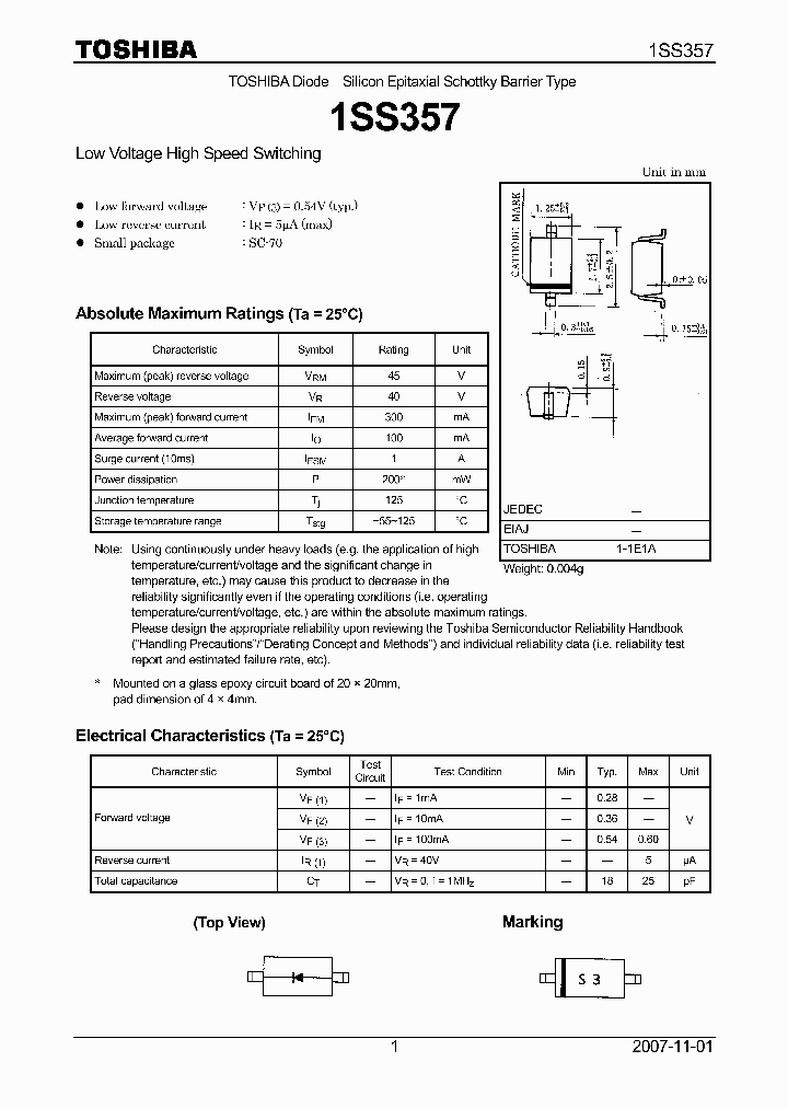 1SS35707_4126203.PDF Datasheet