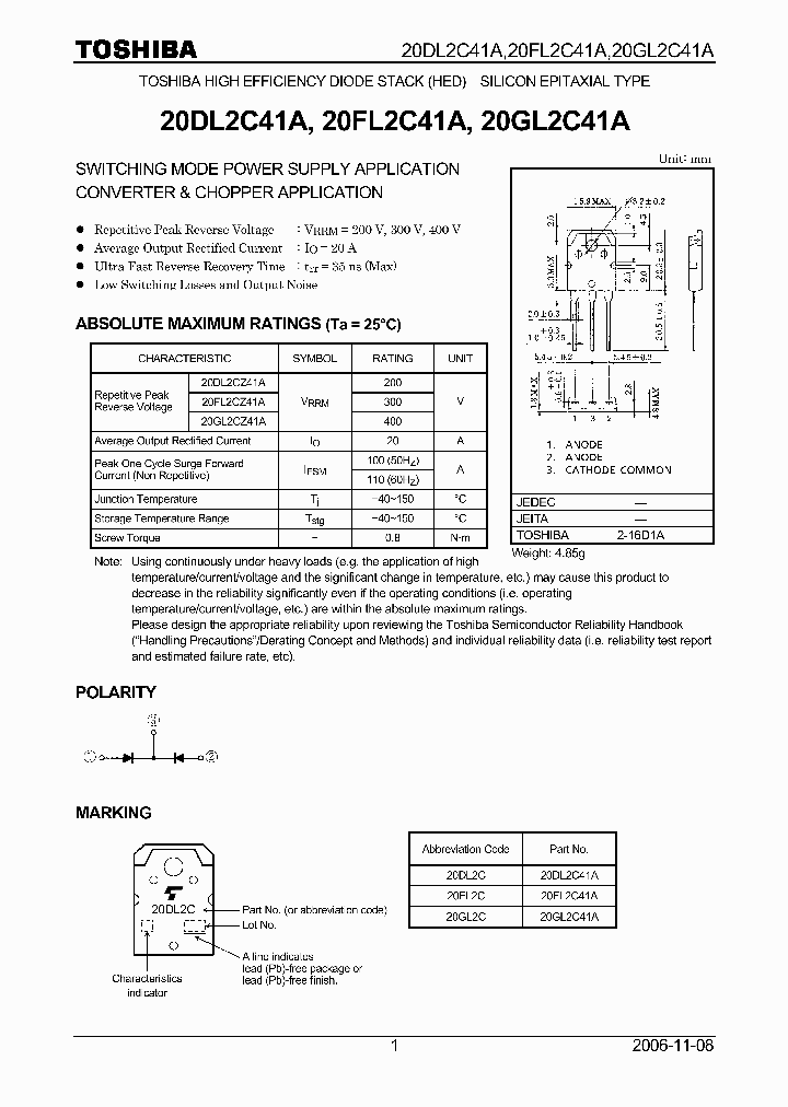 20DL2CZ41A_4111397.PDF Datasheet