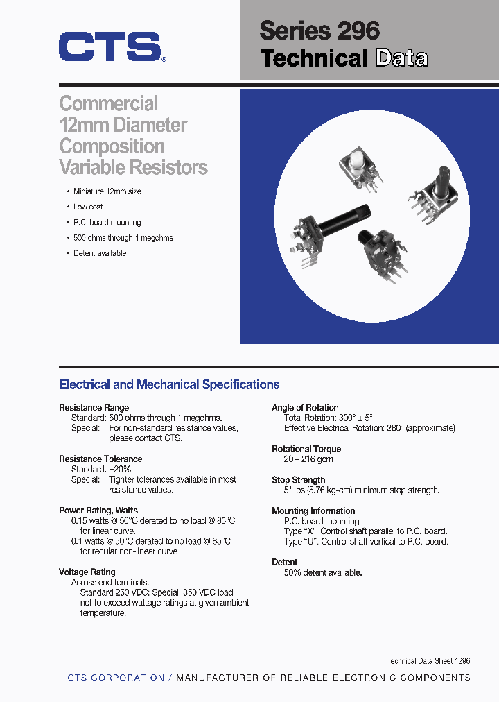 296XC501B3B_4154425.PDF Datasheet