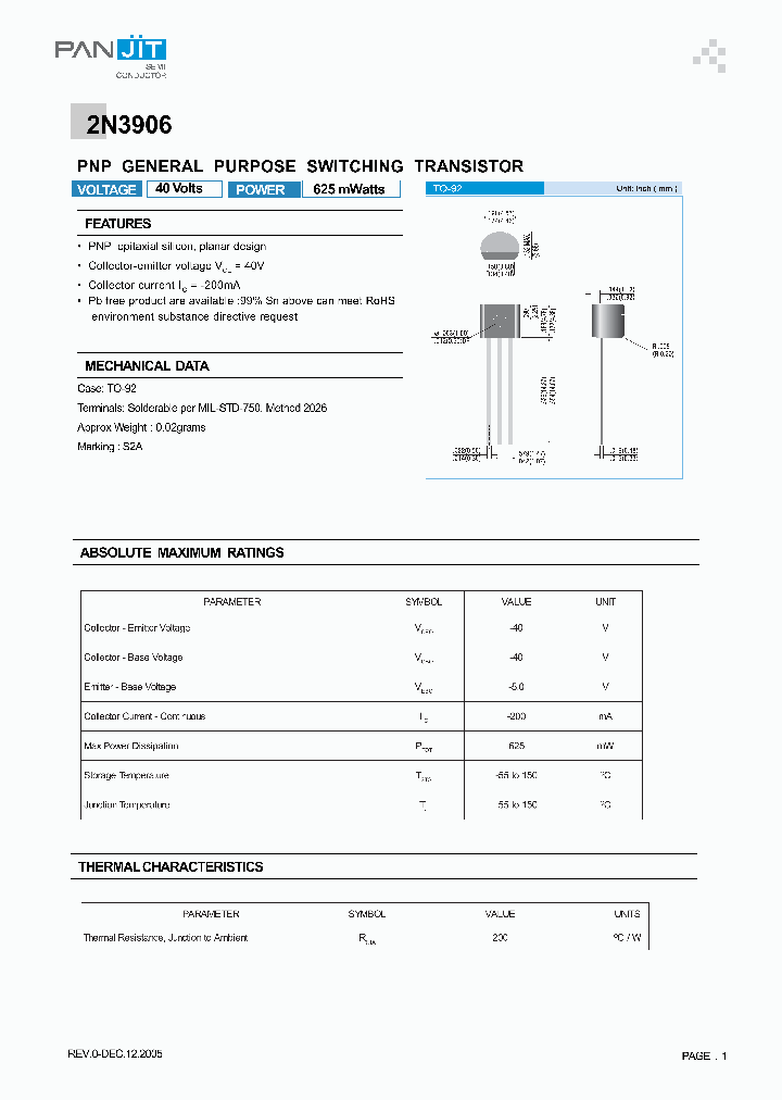 2N3906_4107335.PDF Datasheet