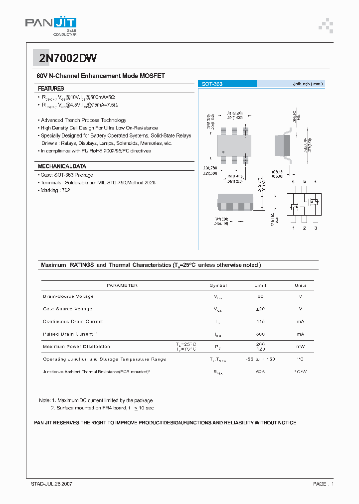 2N7002DW_4146196.PDF Datasheet