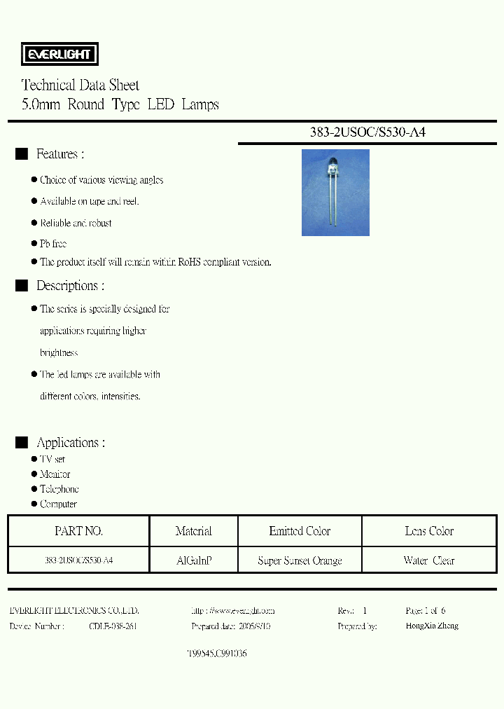 383-2USOC-S530-A4_4163386.PDF Datasheet