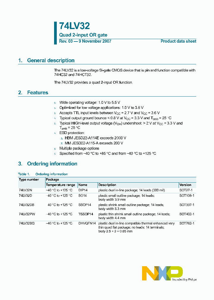 74LV32_4107021.PDF Datasheet