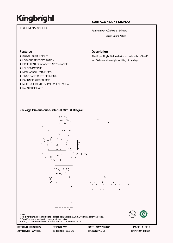 ACSA08-51SYKWA_4161744.PDF Datasheet