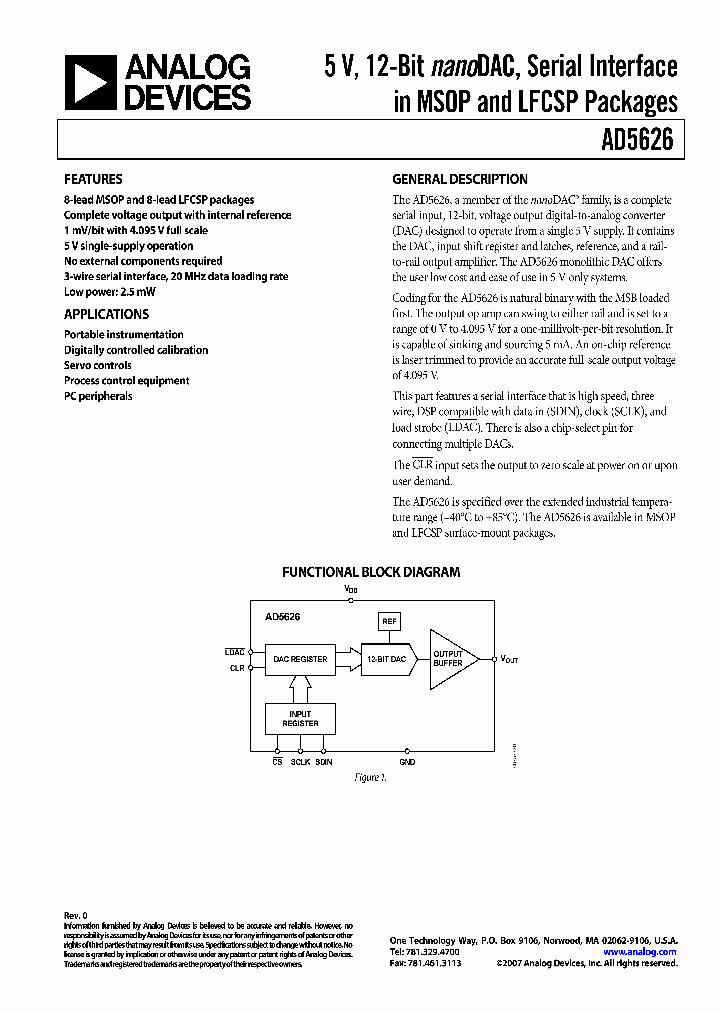 AD5626BRMZ-REEL7_4140697.PDF Datasheet