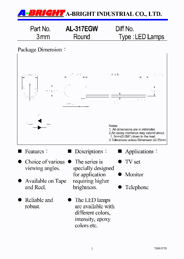 AL-317EGW_4144162.PDF Datasheet