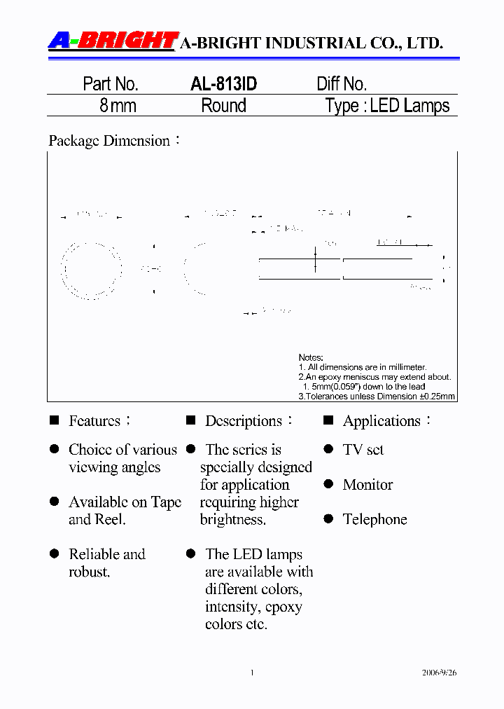 AL-813ID_4143710.PDF Datasheet
