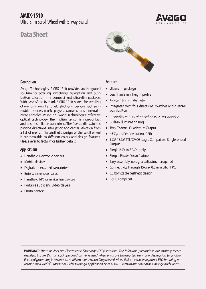 AMRX-1510-1BWA_4158406.PDF Datasheet