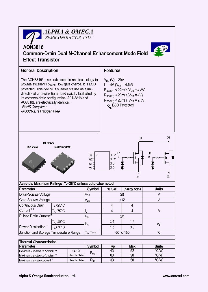 AON3816_4125312.PDF Datasheet