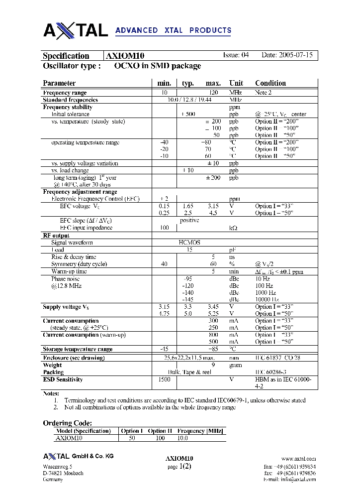 AXIOM10_4162098.PDF Datasheet