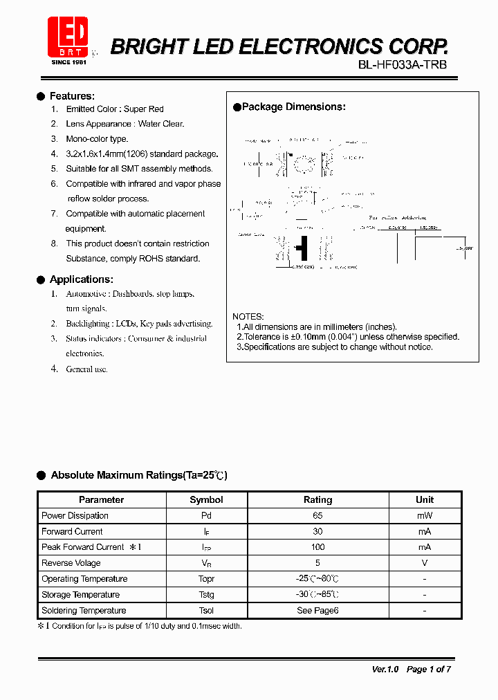 BL-HF033A-TRB_4138247.PDF Datasheet