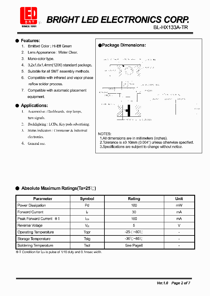 BL-HX133A-TRB_4138101.PDF Datasheet