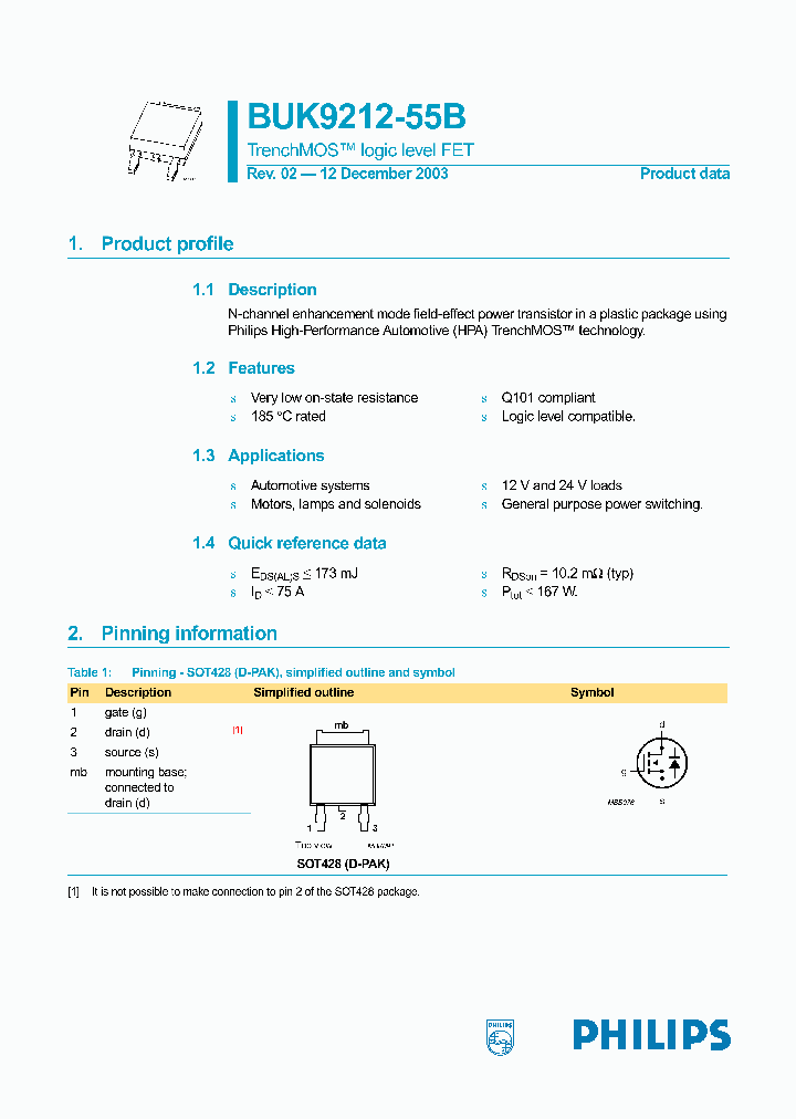 BUK9212-55B_4155600.PDF Datasheet