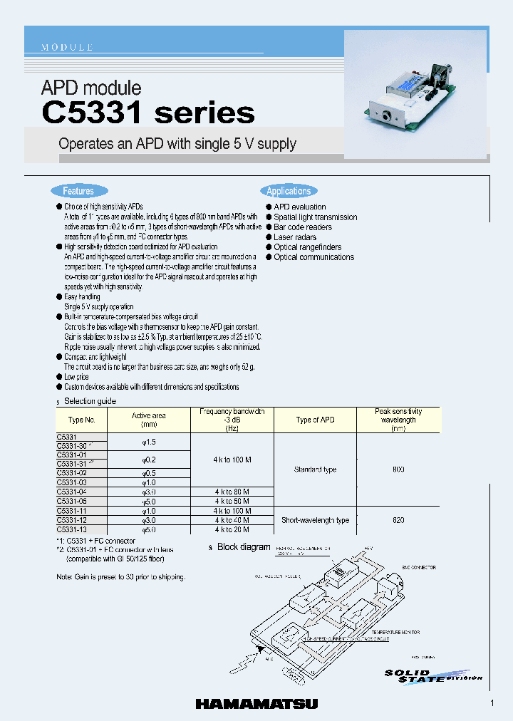 C5331-30_4127146.PDF Datasheet