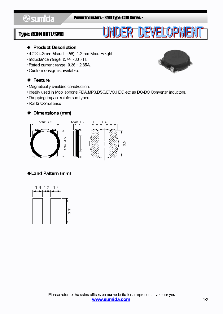 CDH40D11SMBNP-R74M_4137795.PDF Datasheet