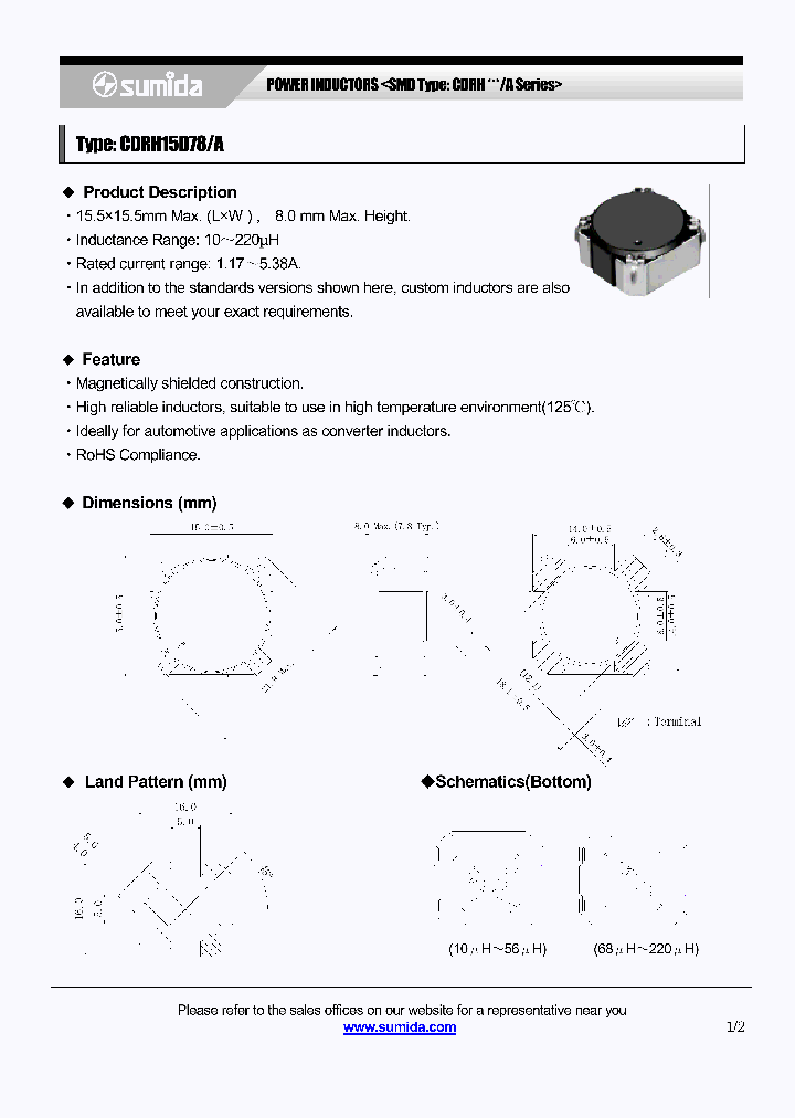 CDRH15D78_4137535.PDF Datasheet