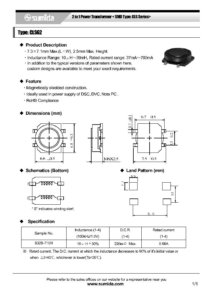 CLS62_4137358.PDF Datasheet