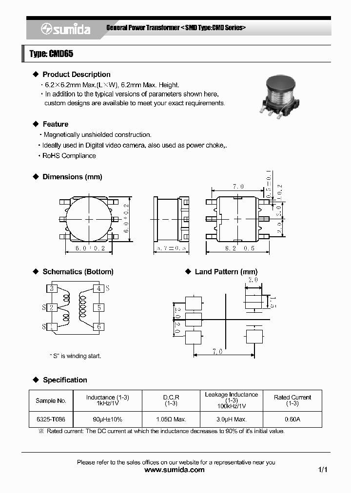 CMD65_4137317.PDF Datasheet