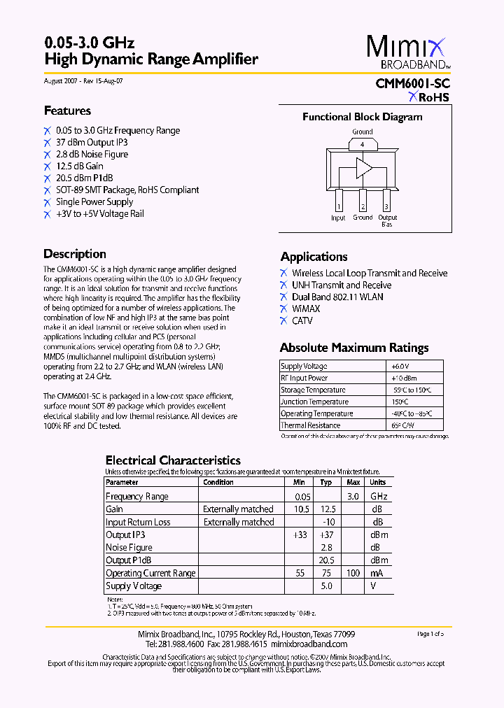 CMM6001-SC07_4143353.PDF Datasheet