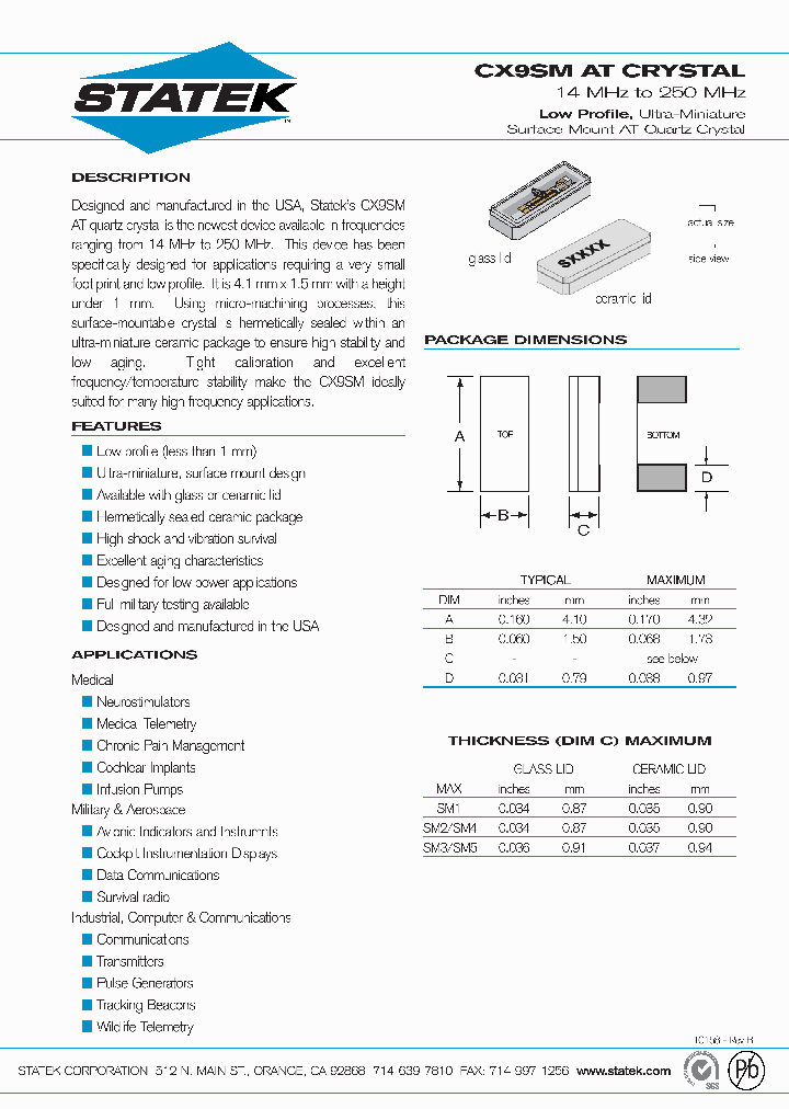 CX9SM_4120720.PDF Datasheet