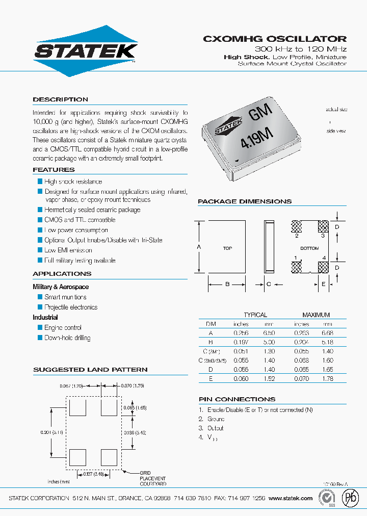 CXOMHG_4120717.PDF Datasheet