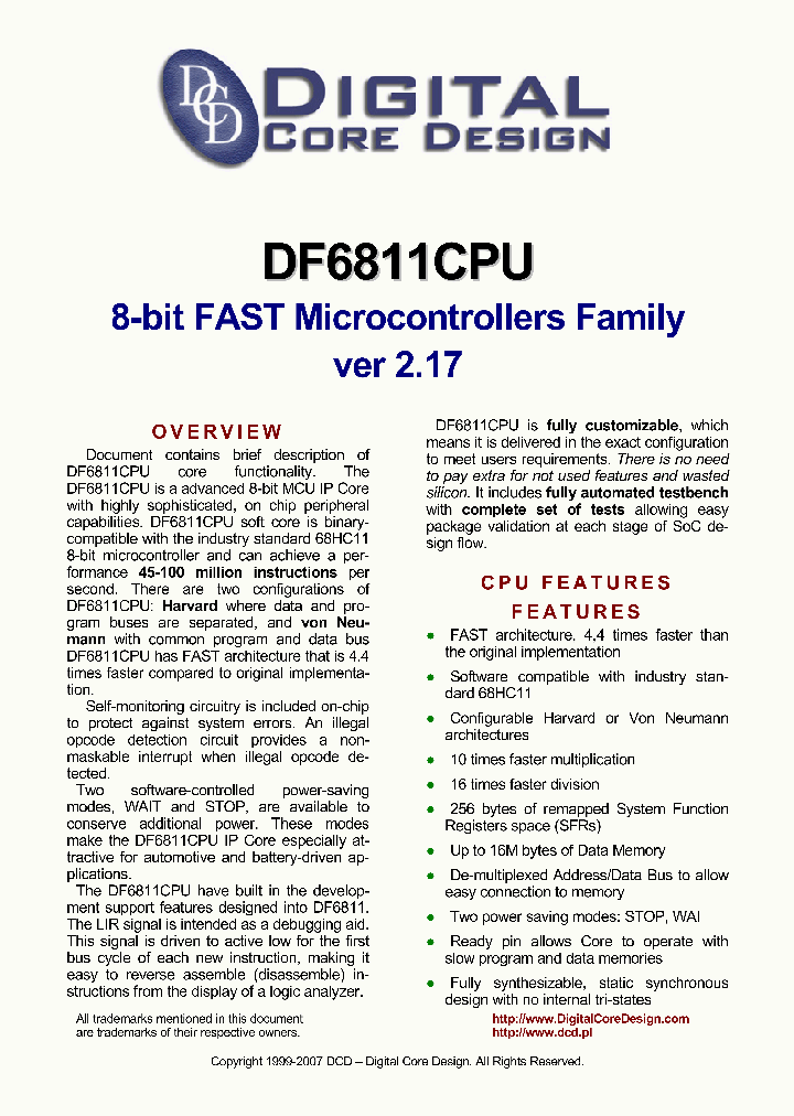 DF6811CPU_4126623.PDF Datasheet