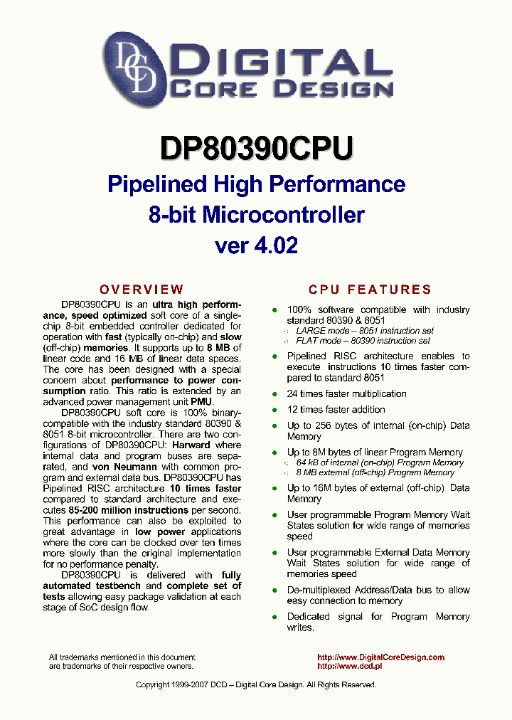 DP80390CPU_4126609.PDF Datasheet