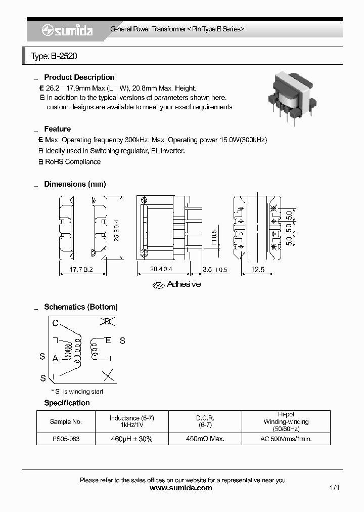 EI-2520_4136476.PDF Datasheet