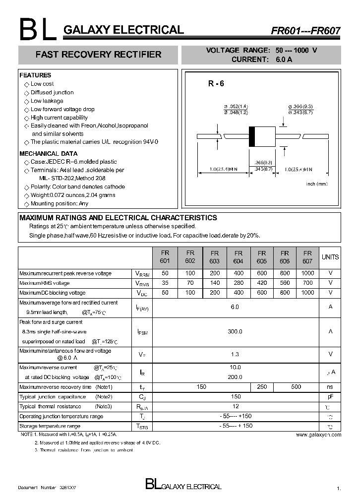 FR601_4145404.PDF Datasheet