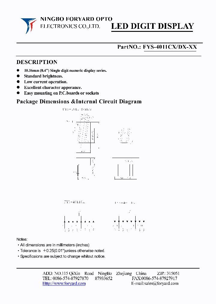 FYS-4011DX_4140313.PDF Datasheet