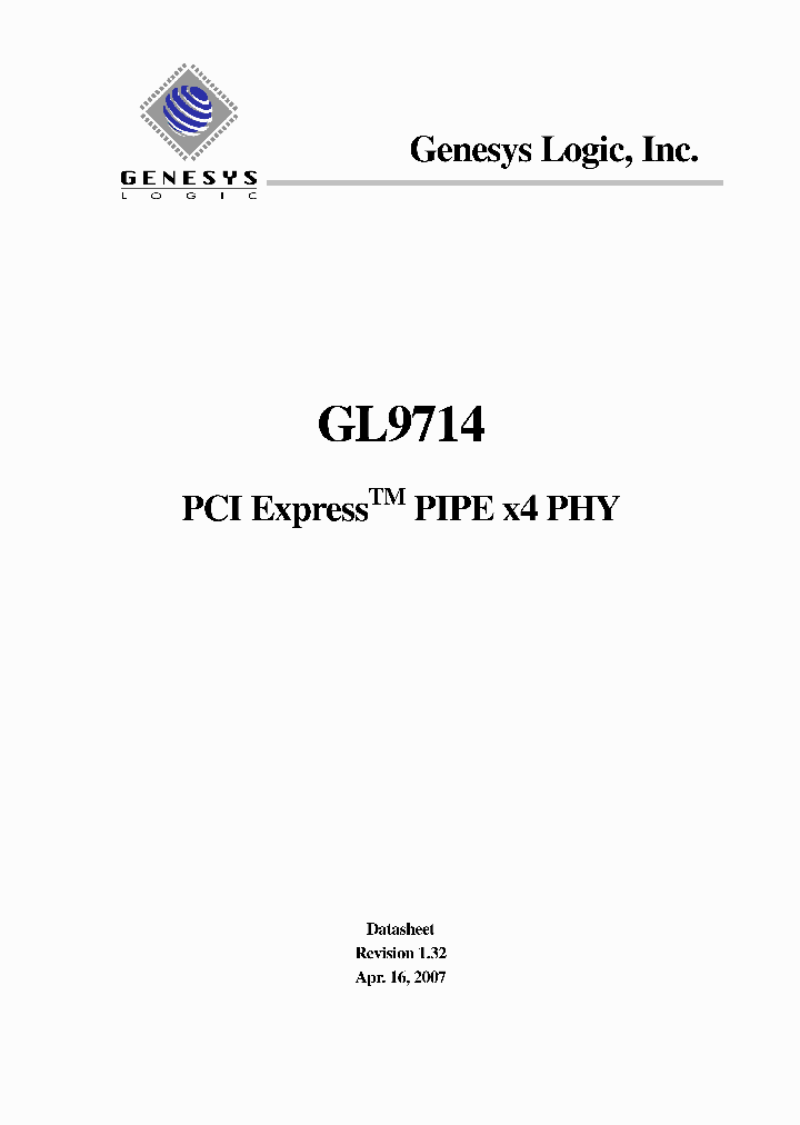GL9714-TGGXX_4122477.PDF Datasheet