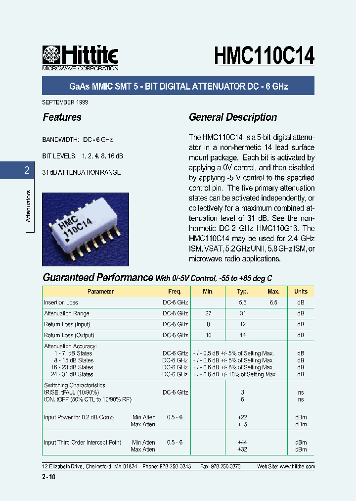 HMC110C14_4137269.PDF Datasheet