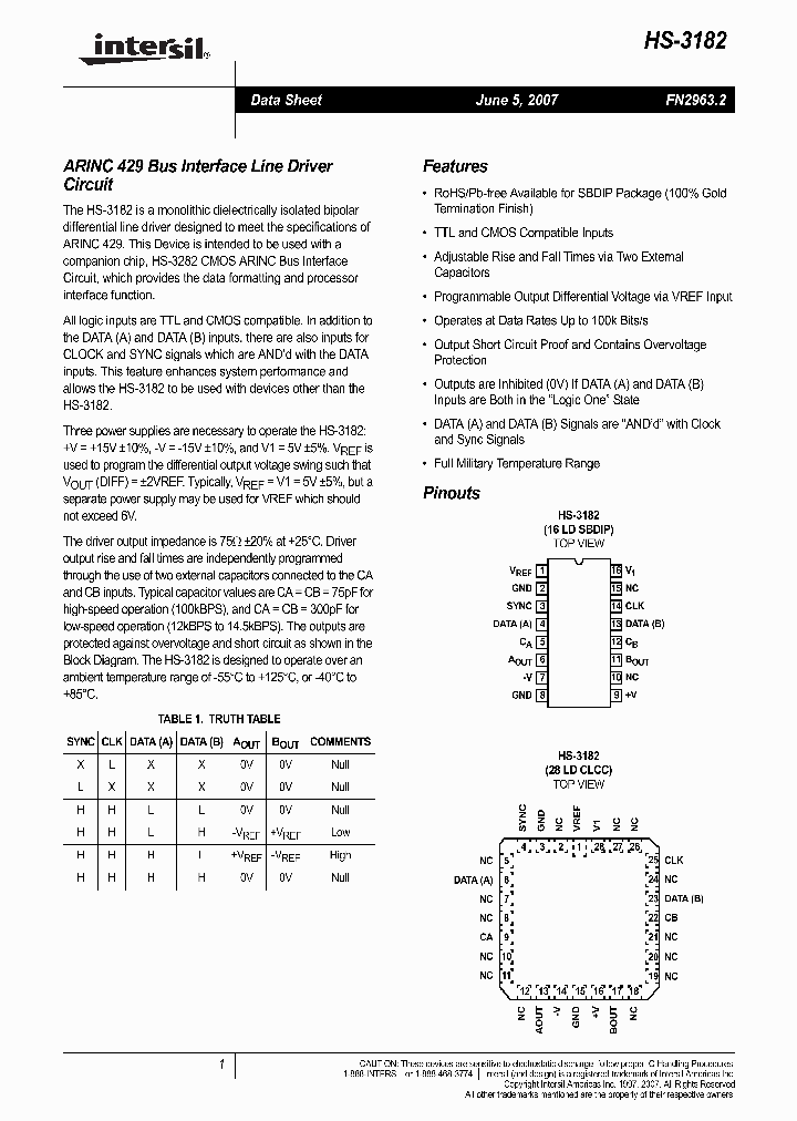 HS-318207_4122593.PDF Datasheet