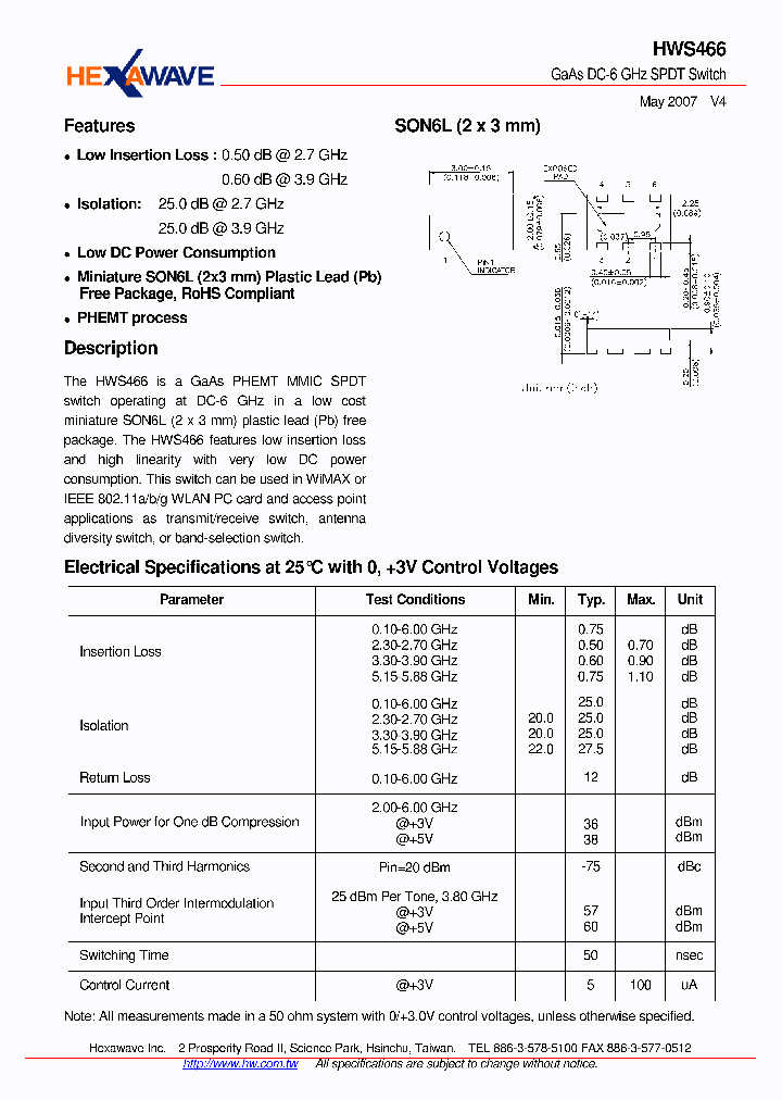 HWS466_4140190.PDF Datasheet