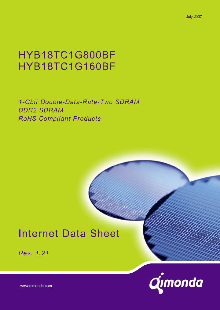 HYB18TC1G160BF-25_4115678.PDF Datasheet