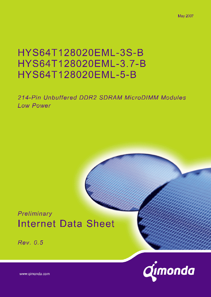 HYS64T128020EML_4122351.PDF Datasheet