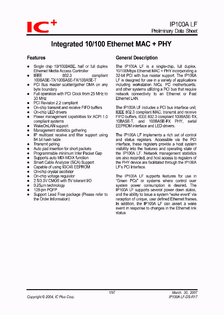 IP100ALF_4129558.PDF Datasheet