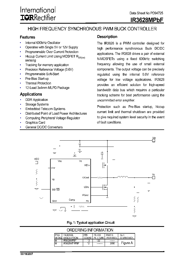 IR3628MPBF_4107338.PDF Datasheet