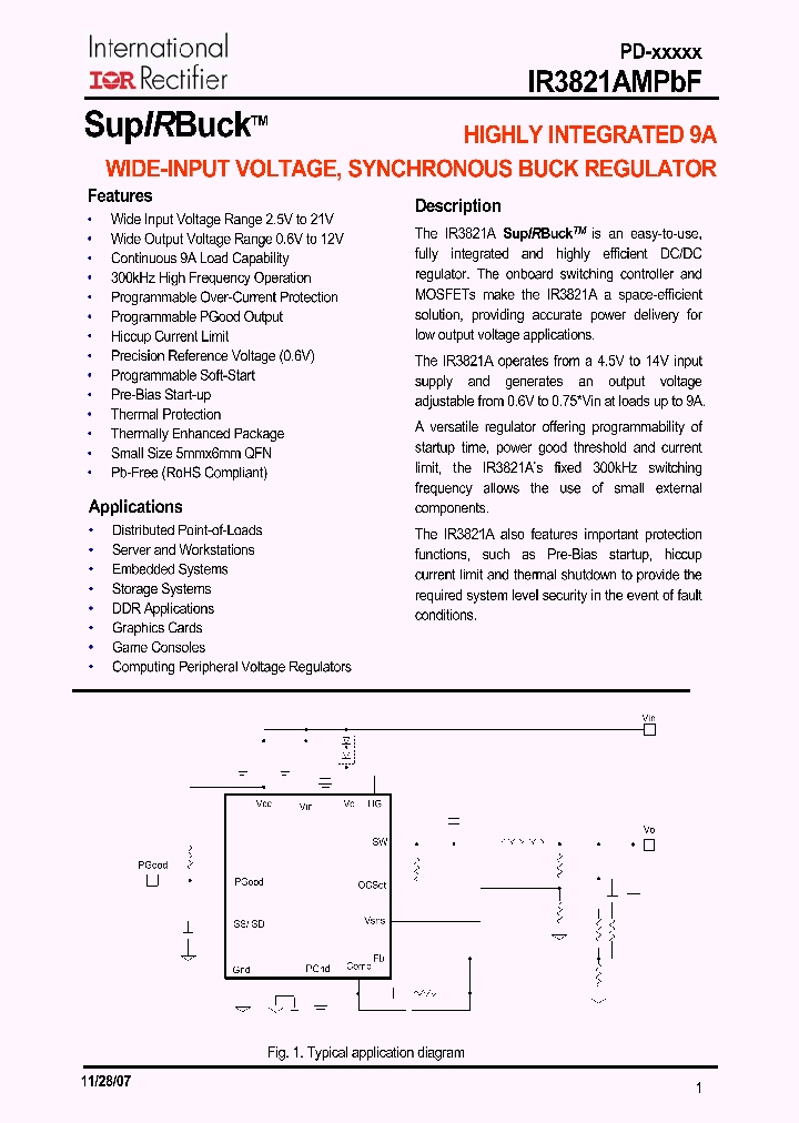 IR3821AMPBF_4107150.PDF Datasheet