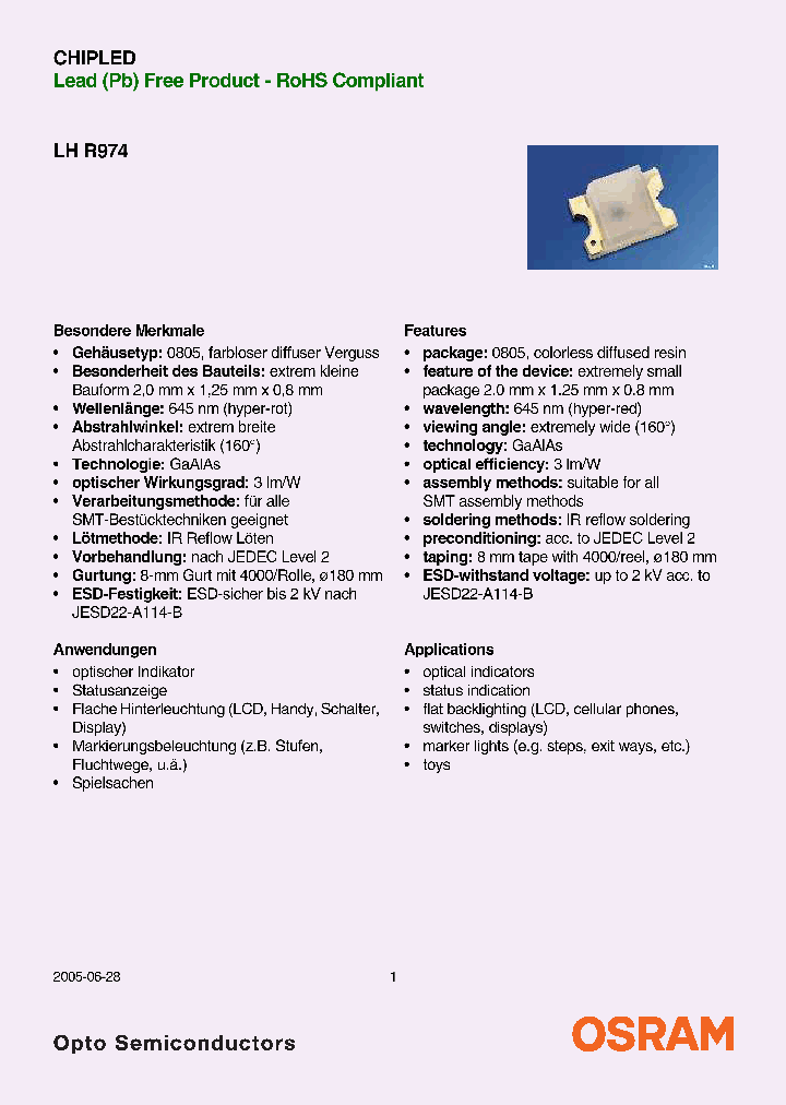 LHR974_4130129.PDF Datasheet