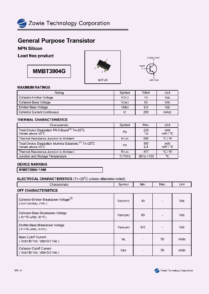 MMBT3904G_4147496.PDF Datasheet