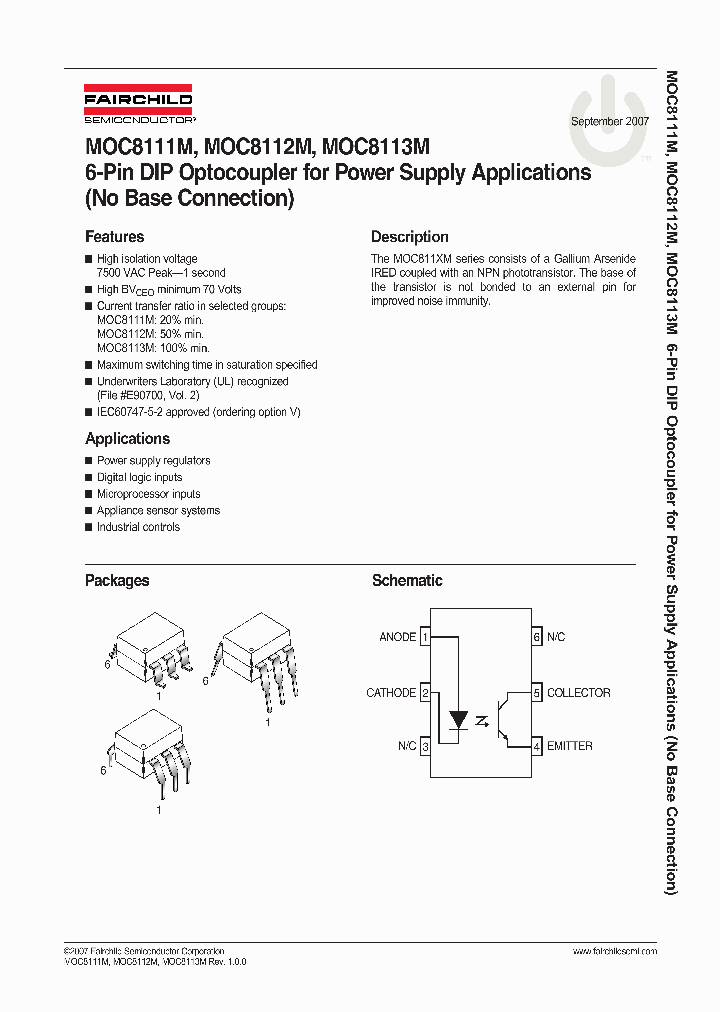 MOC8111SM_4137246.PDF Datasheet