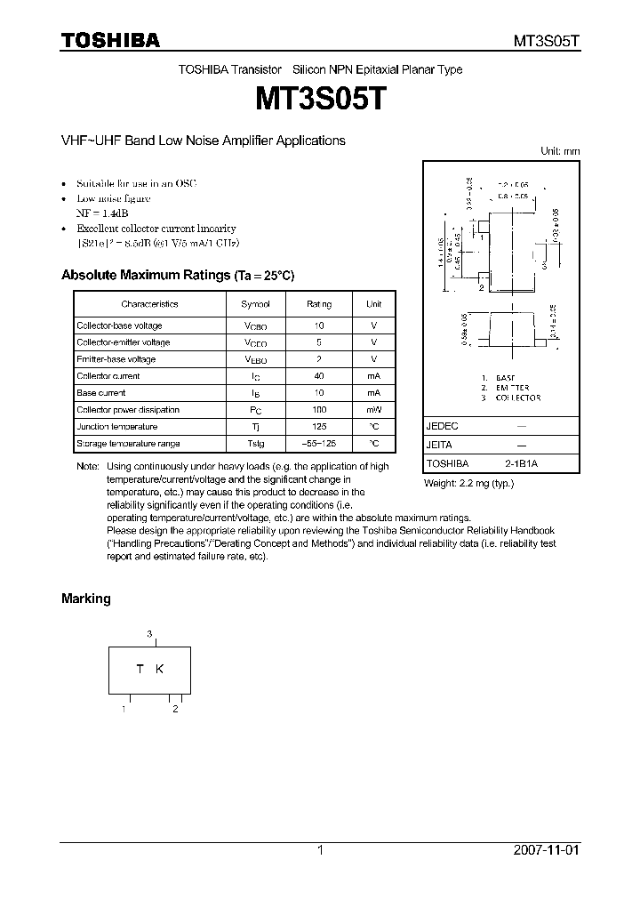 MT3S05T07_4125517.PDF Datasheet