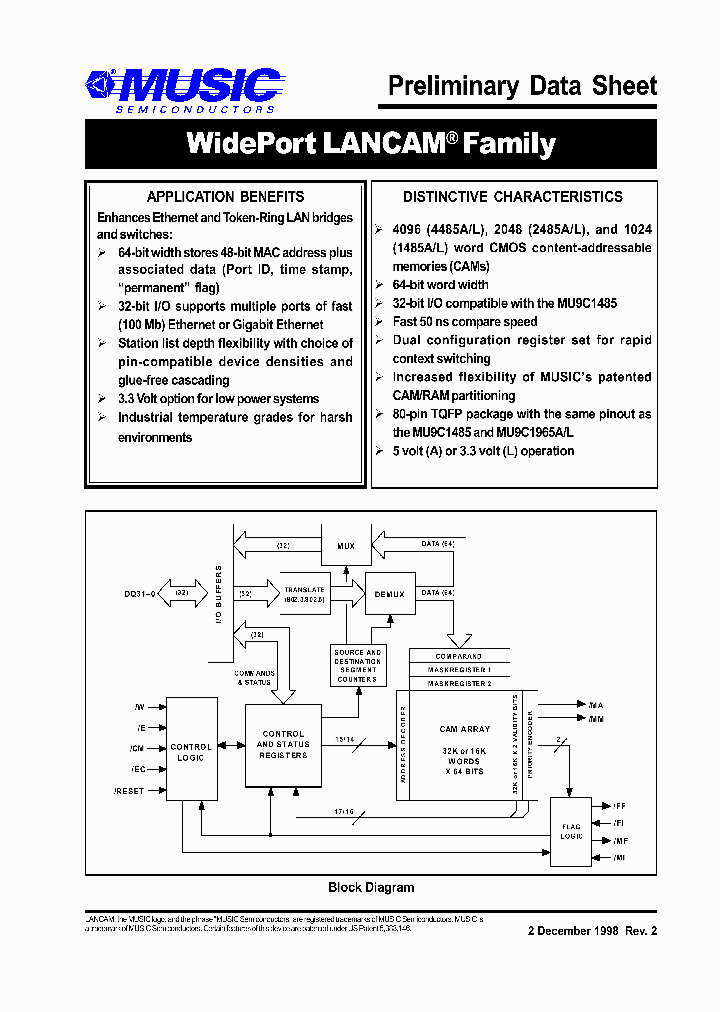 MU9C1485A-12TCC_4100068.PDF Datasheet