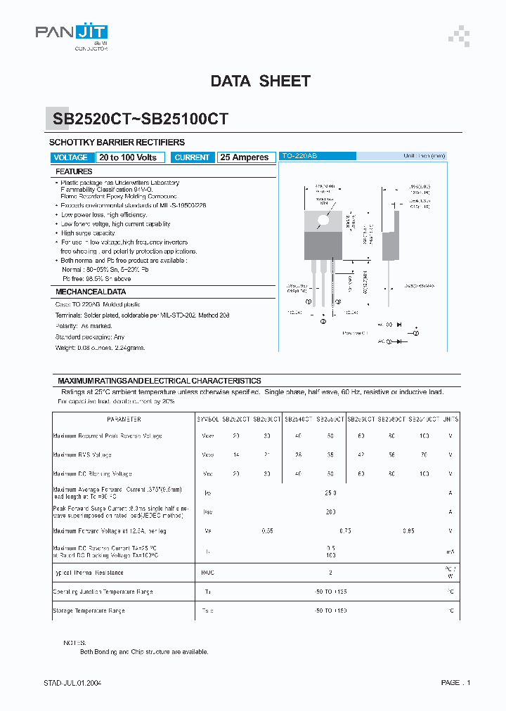 SB2520CT04_4120113.PDF Datasheet
