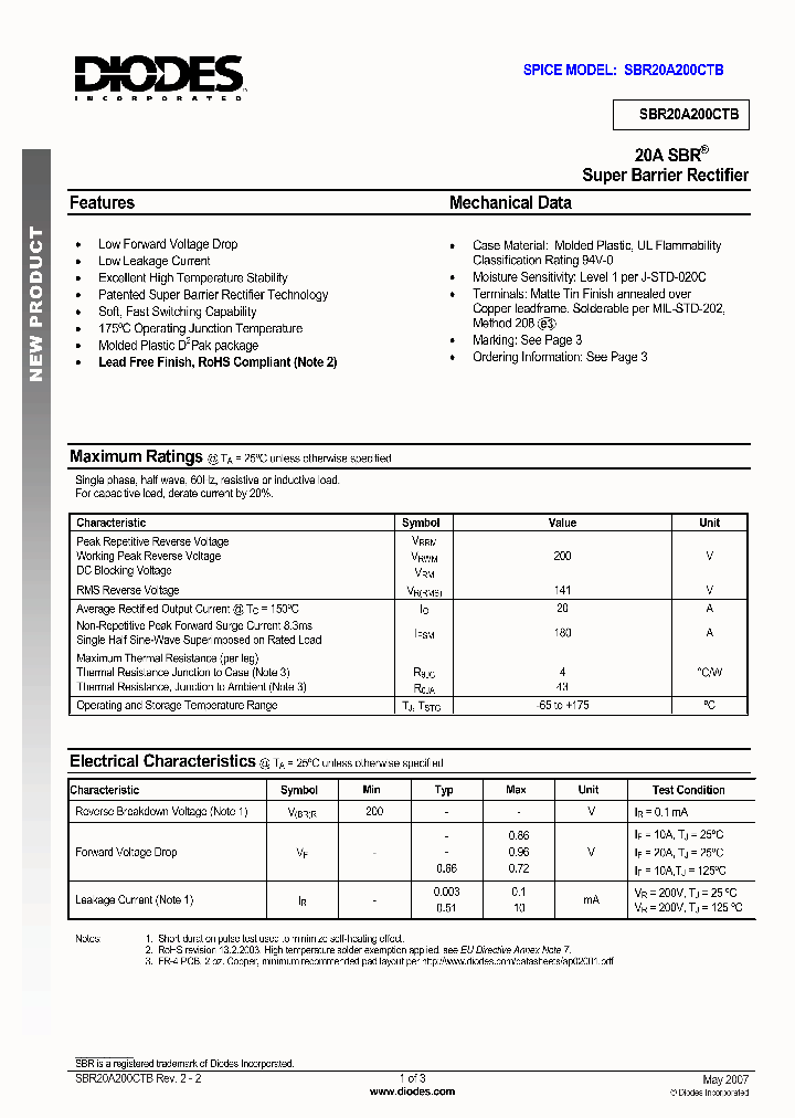 SBR20A200CTB-13_4117872.PDF Datasheet