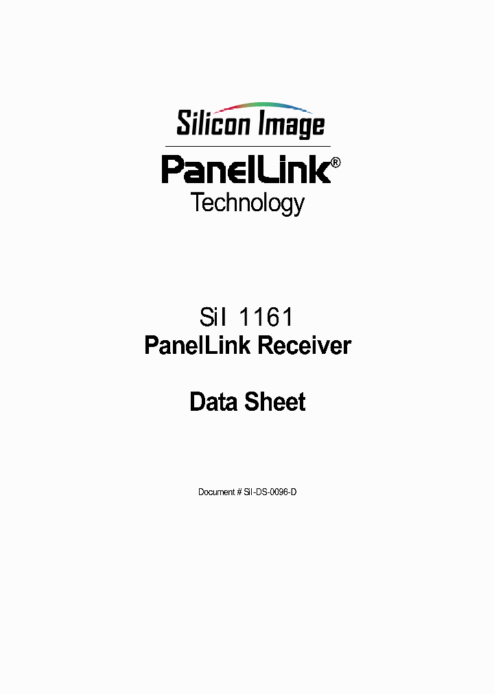 SII1161_4116914.PDF Datasheet
